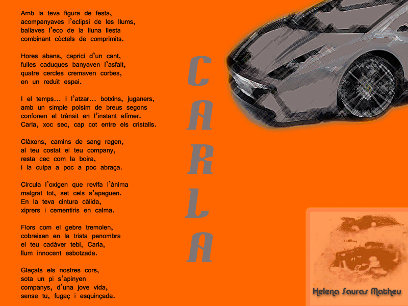 Poema Carla de "Corbes de sang"